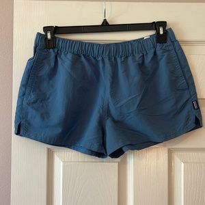 Patagonia Blue Baggie Shorts (2.5 in)